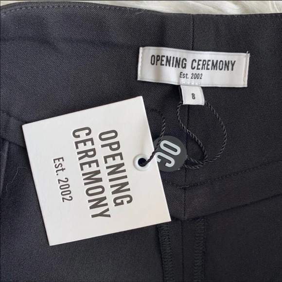New Opening Ceremony Skinny Ski Pants Black NWT Women’s 8 - Picture 5 of 10